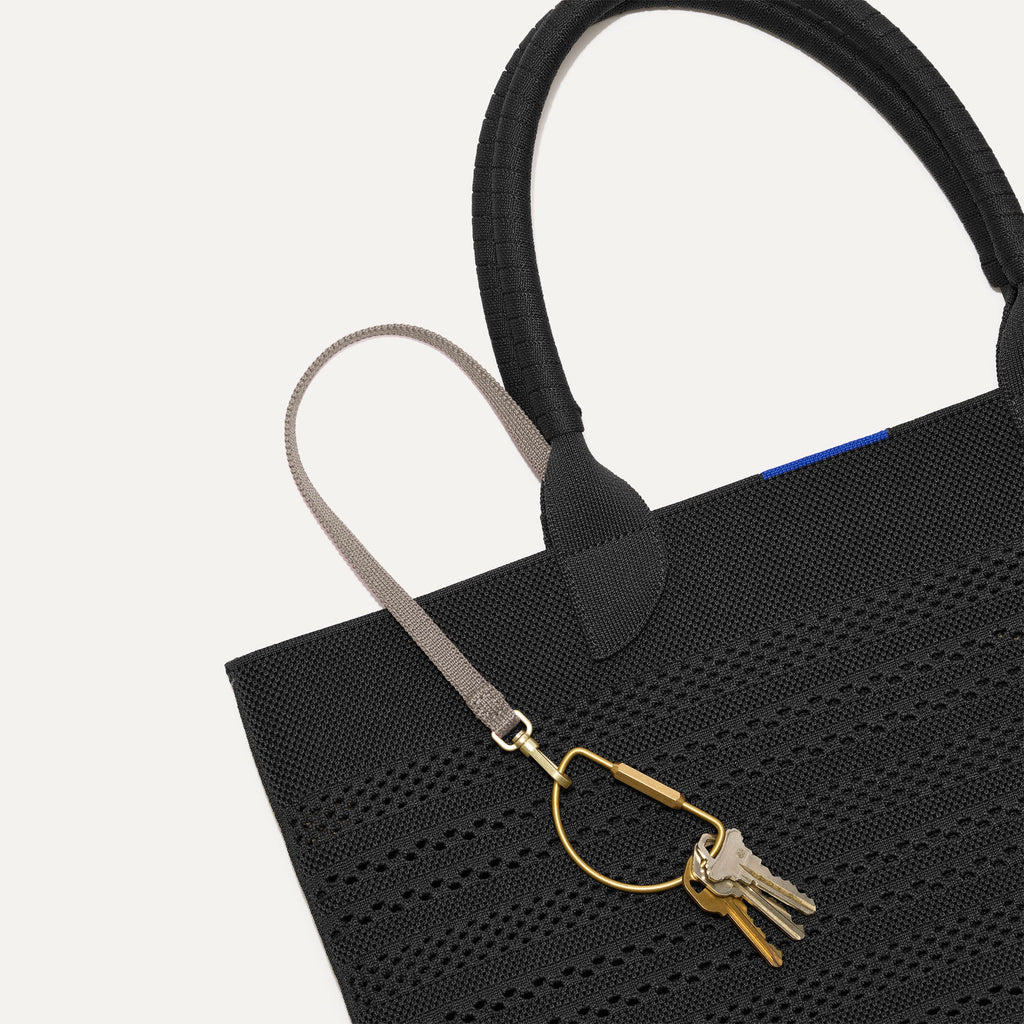 The Lightweight Tote - Black Crochet