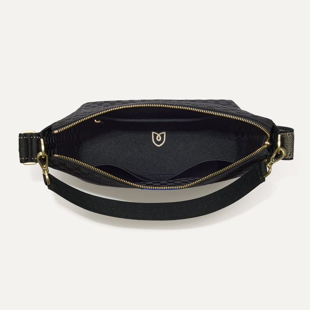 The Mini Zip Bucket - Black Sand