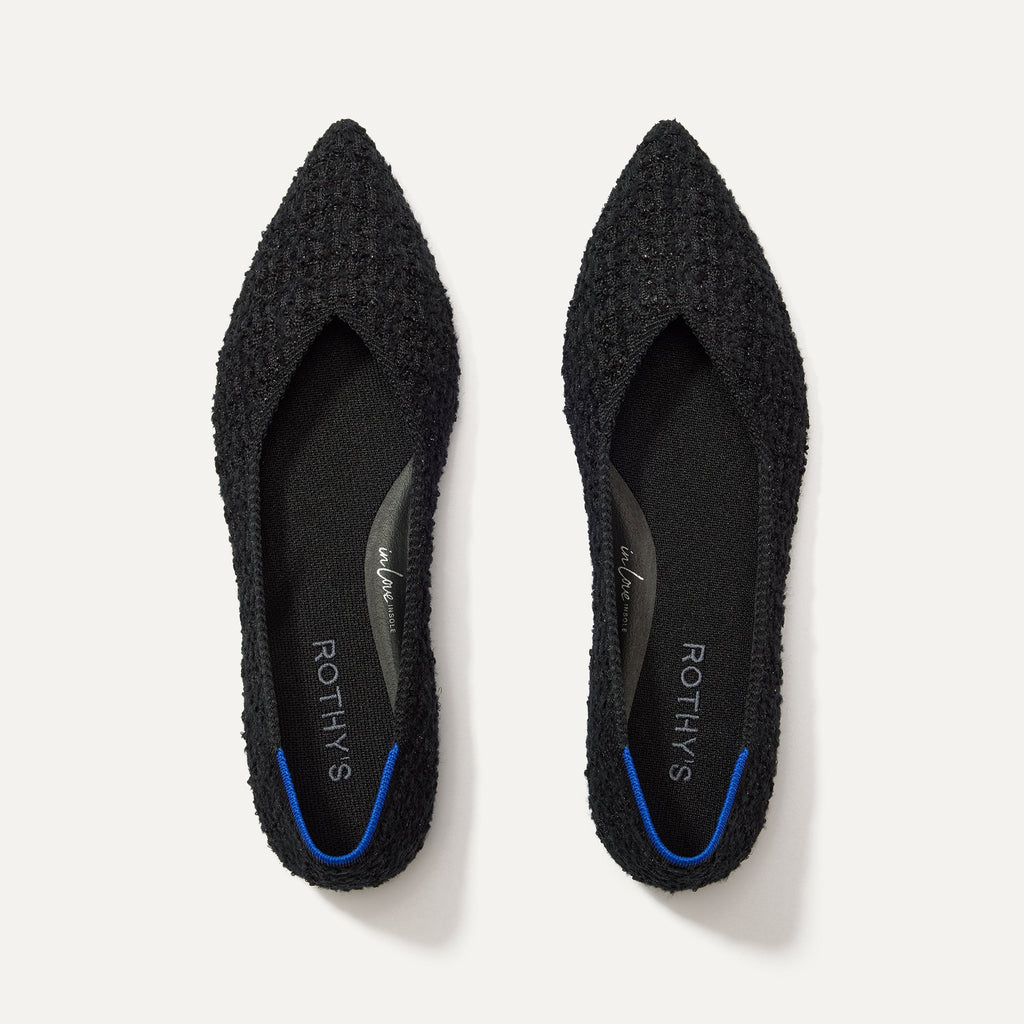 The Point II - Black Bouclé