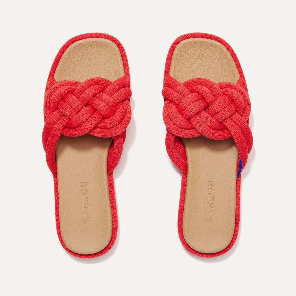 The Summer Sandal - Red Hot