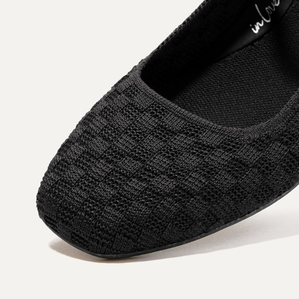 The Max Square Mary Jane - Black Sand