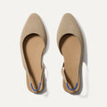 The Almond Slingback - Metallic Prosecco