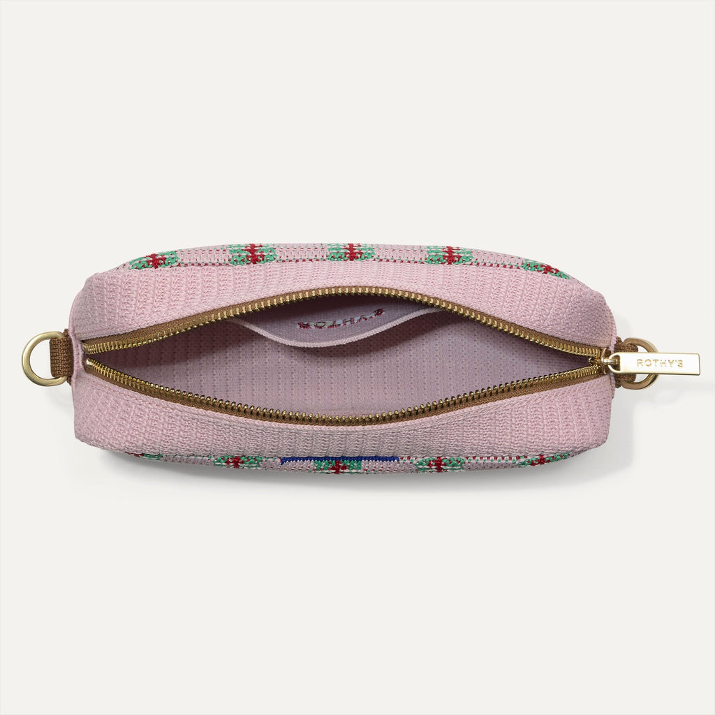 The Crossbody Camera Bag - Watermelon Market Stripe