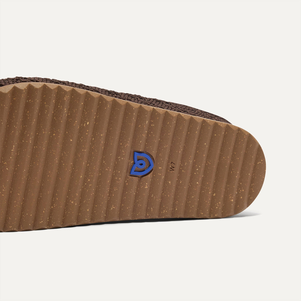 The Casual Clog - Chocolate Crochet